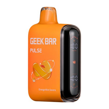 Geek Bar Pulse 15000 Disposable Vape - Orange Mint Savers (5% Nicotine)