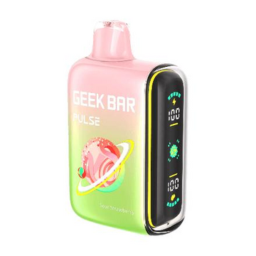 Geek Bar Pulse 15000 Disposable Vape - Sour Strawberry (5% Nicotine)