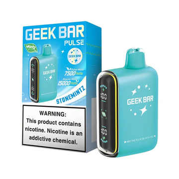 Geek Bar Pulse 15000 Disposable Vape - Stone Mintz (5% Nicotine)