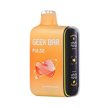 Geek Bar Pulse 15000 Disposable Vape - Strawberry Savers (5% Nicotine)