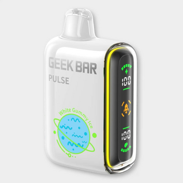 Geek Bar Pulse 15000 Disposable Vape - White Gummy Ice (5% Nicotine)