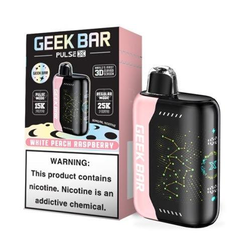 Geek Bar Pulse X 25000 Disposable Vape - White Peach Raspberry (5% Nic)